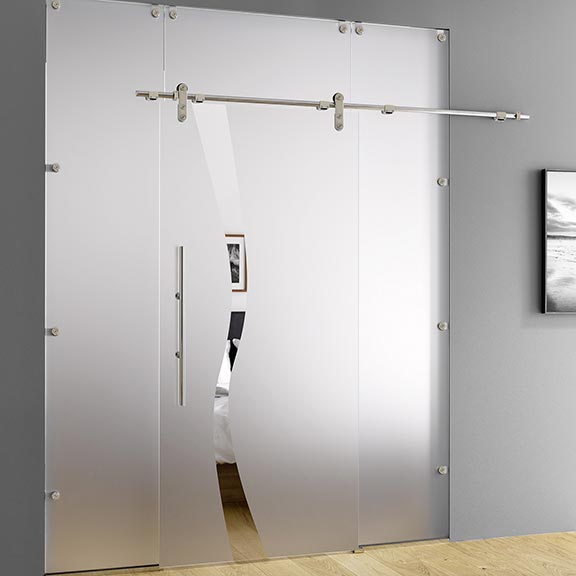 Edbasic Glastür | Bildquelle: licht & harmonie Glastüren GmbH